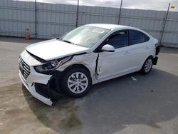 Salvage cars for sale at Antelope, CA auction: 2022 Hyundai Accent SE