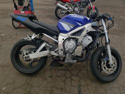 Yamaha YZFR6 L salvage cars for sale: 1999 Yamaha YZFR6 L