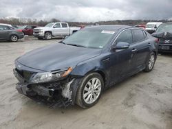 Salvage cars for sale at Cahokia Heights, IL auction: 2015 KIA Optima EX