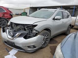 Salvage cars for sale at Brighton, CO auction: 2016 Nissan Rogue S