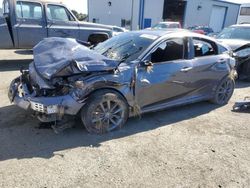 Salvage cars for sale at Vallejo, CA auction: 2020 Honda Civic EX