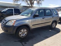 Salvage cars for sale from Copart Albuquerque, NM: 2005 Honda CR-V LX