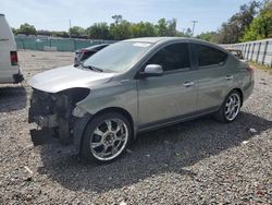 Salvage cars for sale from Copart Riverview, FL: 2013 Nissan Versa S