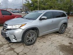 Salvage cars for sale from Copart Lexington, KY: 2017 Toyota Highlander SE