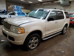 Salvage cars for sale from Copart Davison, MI: 2005 Ford Explorer Limited