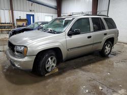 Salvage cars for sale at West Mifflin, PA auction: 2002 Chevrolet Trailblazer