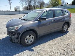 Salvage cars for sale at Gastonia, NC auction: 2015 Honda CR-V LX