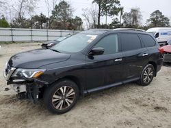 Vehiculos salvage en venta de Copart Hampton, VA: 2017 Nissan Pathfinder S
