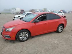 Salvage cars for sale from Copart Houston, TX: 2016 Chevrolet Cruze Limited LS