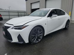 Salvage cars for sale at Assonet, MA auction: 2021 Lexus IS 350 F-Sport