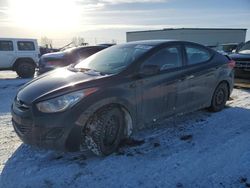 Salvage cars for sale at Rocky View County, AB auction: 2013 Hyundai Elantra GLS