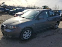 Salvage cars for sale at Duryea, PA auction: 2008 Mazda 3 I