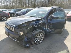 Jeep Vehiculos salvage en venta: 2015 Jeep Cherokee Limited