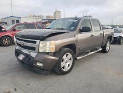 Vehiculos salvage en venta de Copart New Orleans, LA: 2007 Chevrolet Silverado C1500 Crew Cab