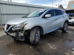 Nissan salvage cars for sale: 2018 Nissan Murano S