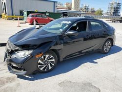 Vehiculos salvage en venta de Copart New Orleans, LA: 2017 Honda Civic LX