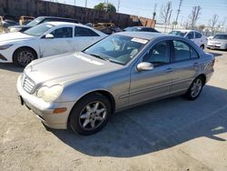 Salvage cars for sale from Copart Wilmington, CA: 2003 Mercedes-Benz C 240