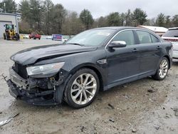 Salvage cars for sale from Copart Mendon, MA: 2013 Ford Taurus Limited