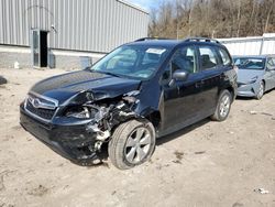 Salvage cars for sale at West Mifflin, PA auction: 2016 Subaru Forester 2.5I