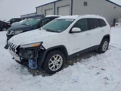 Salvage cars for sale from Copart Wayland, MI: 2016 Jeep Cherokee Latitude