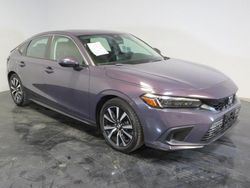 Honda Civic EXL salvage cars for sale: 2022 Honda Civic EXL