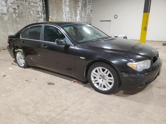 2002 BMW 745 I