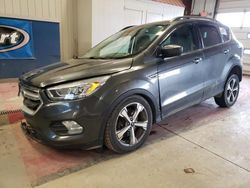 Salvage cars for sale from Copart Angola, NY: 2017 Ford Escape SE