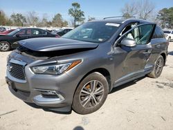 Salvage cars for sale at Hampton, VA auction: 2020 Infiniti QX60 Luxe