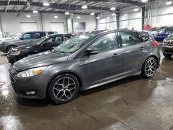 Vehiculos salvage en venta de Copart Ham Lake, MN: 2016 Ford Focus SE