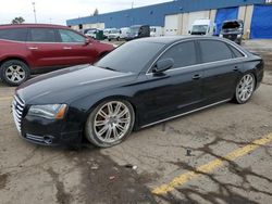 2014 Audi A8 L Quattro en venta en Woodhaven, MI