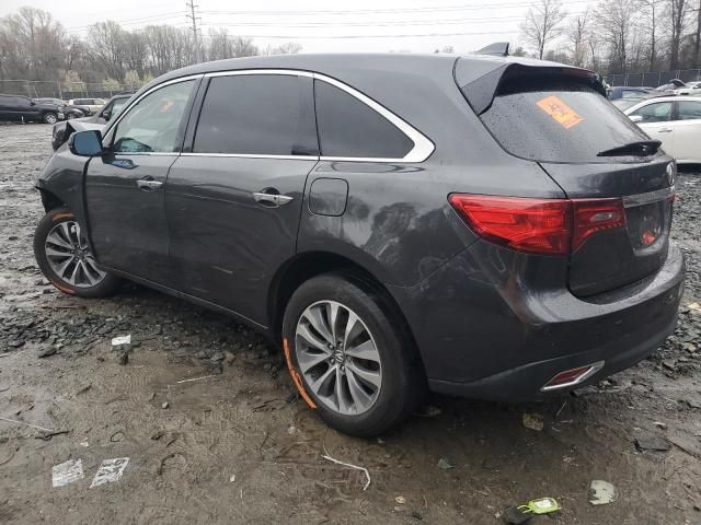 2016 Acura MDX Technology