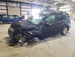 Salvage cars for sale at Woodburn, OR auction: 2016 Subaru Forester 2.5I Limited