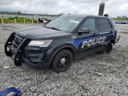 Ford salvage cars for sale: 2017 Ford Explorer Police Interceptor