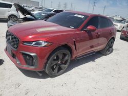Salvage cars for sale from Copart Haslet, TX: 2021 Jaguar F-PACE SVR