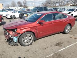 Chevrolet salvage cars for sale: 2015 Chevrolet Impala LT