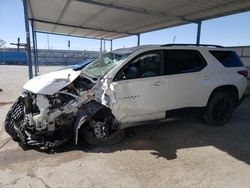 Salvage cars for sale at Anthony, TX auction: 2022 Chevrolet Traverse RS