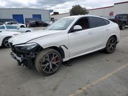 Salvage cars for sale at Hayward, CA auction: 2021 BMW X6 M50I