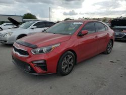 Salvage cars for sale from Copart Orlando, FL: 2020 KIA Forte FE