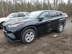 Salvage cars for sale from Copart Bowmanville, ON: 2023 Toyota Highlander L