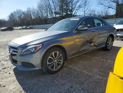 Salvage cars for sale at North Billerica, MA auction: 2015 Mercedes-Benz C 300 4matic