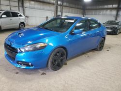 Salvage cars for sale from Copart Des Moines, IA: 2016 Dodge Dart GT