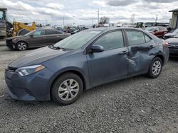 Salvage cars for sale from Copart Eugene, OR: 2016 Toyota Corolla ECO