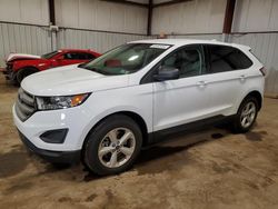 Salvage cars for sale at Pennsburg, PA auction: 2018 Ford Edge SE