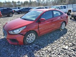 Salvage cars for sale at Windham, ME auction: 2019 Hyundai Accent SE