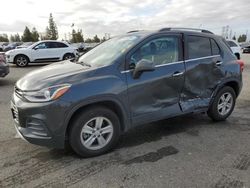 Vehiculos salvage en venta de Copart Rancho Cucamonga, CA: 2017 Chevrolet Trax 1LT