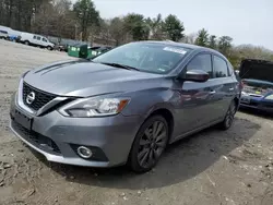 2018 Nissan Sentra S en venta en Mendon, MA