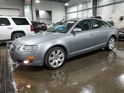 Salvage cars for sale at Ham Lake, MN auction: 2007 Audi A6 3.2 Quattro