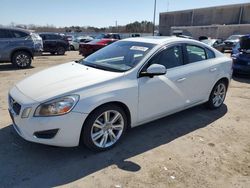 Salvage cars for sale at Fredericksburg, VA auction: 2013 Volvo S60 T6