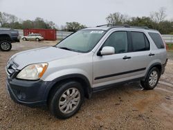 Salvage cars for sale at Theodore, AL auction: 2006 Honda CR-V EX