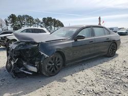 Salvage cars for sale from Copart Loganville, GA: 2023 BMW 740 I